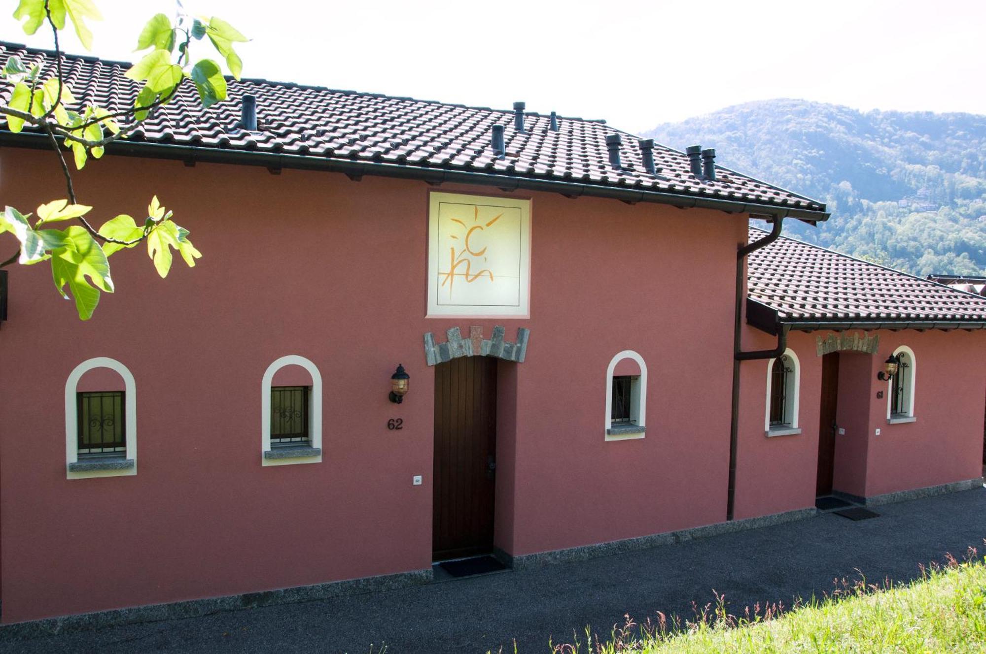 Hotel Garni Villa Del Sole Ponte Tresa Exterior photo