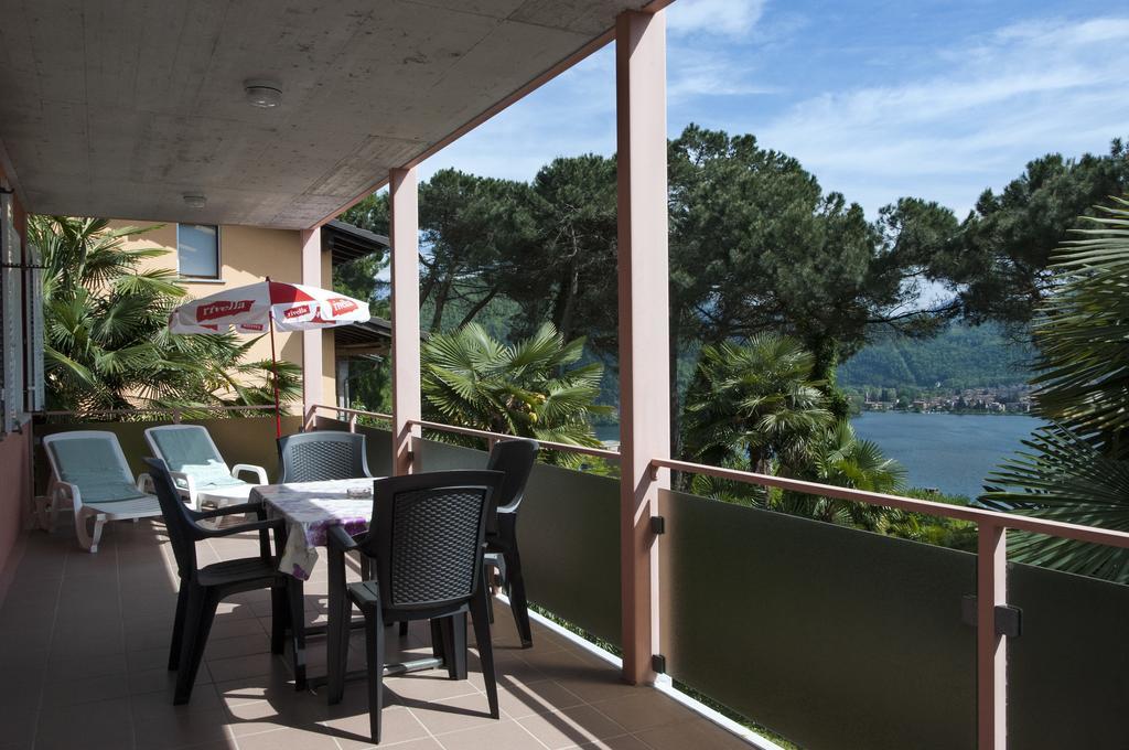 Hotel Garni Villa Del Sole Ponte Tresa Room photo