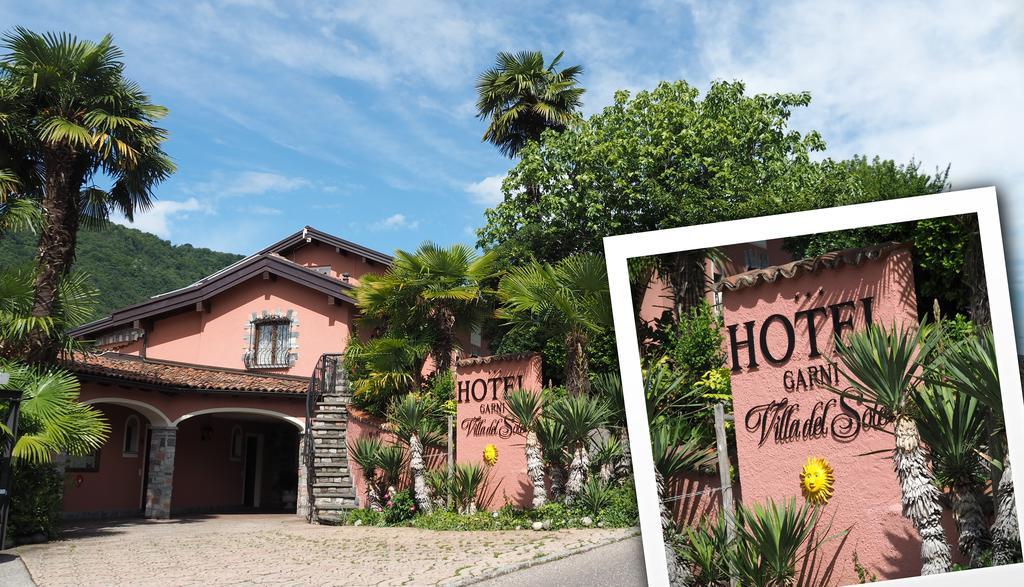 Hotel Garni Villa Del Sole Ponte Tresa Exterior photo